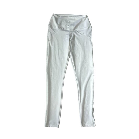 LUCKY IN LOVE x Bethanie Mattek Sands White Workout Leggings Sz M NEW with tags - Picture 2 of 7